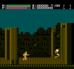 Faxanadu (Japan) In game screenshot